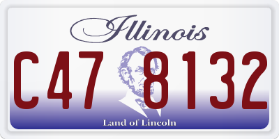 IL license plate C478132