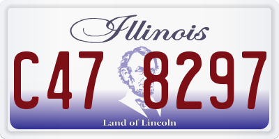 IL license plate C478297