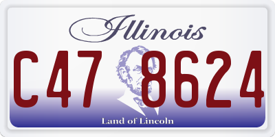 IL license plate C478624