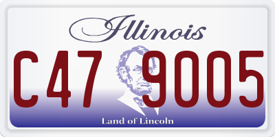 IL license plate C479005