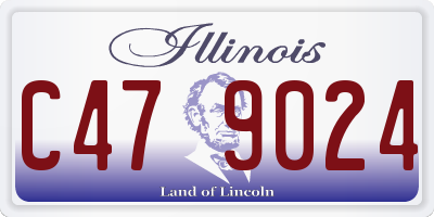 IL license plate C479024