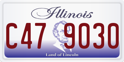 IL license plate C479030