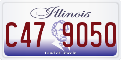IL license plate C479050