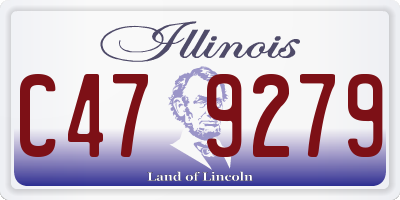 IL license plate C479279