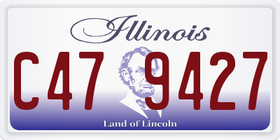IL license plate C479427