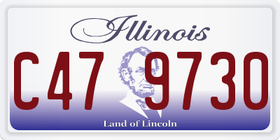 IL license plate C479730