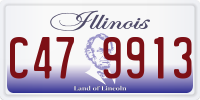 IL license plate C479913