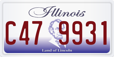IL license plate C479931