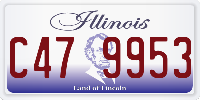 IL license plate C479953