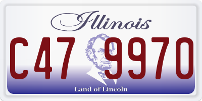 IL license plate C479970