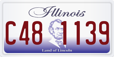 IL license plate C481139
