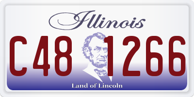 IL license plate C481266