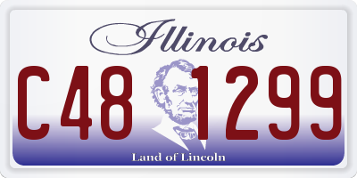 IL license plate C481299