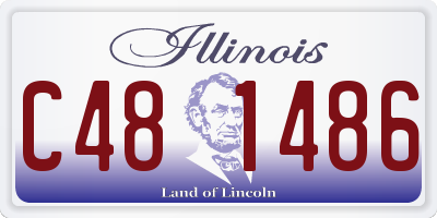 IL license plate C481486