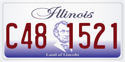 IL license plate C481521