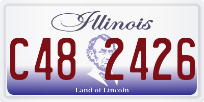 IL license plate C482426