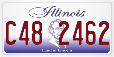IL license plate C482462