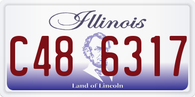 IL license plate C486317