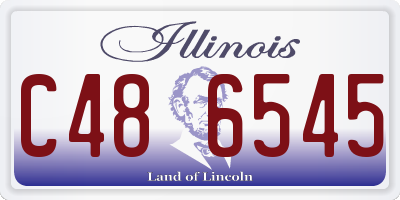 IL license plate C486545