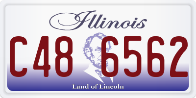 IL license plate C486562