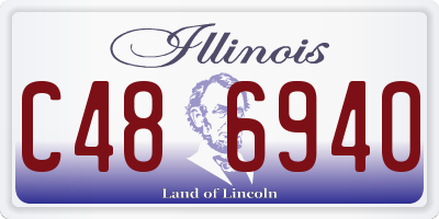 IL license plate C486940