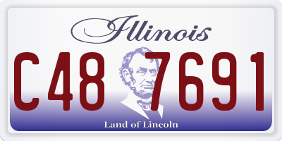 IL license plate C487691