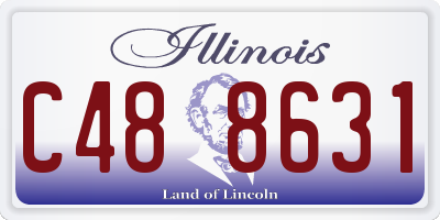 IL license plate C488631