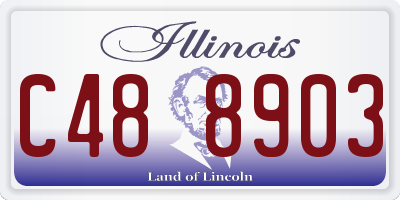 IL license plate C488903