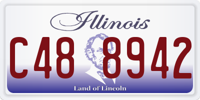 IL license plate C488942