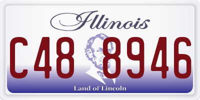 IL license plate C488946