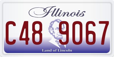 IL license plate C489067