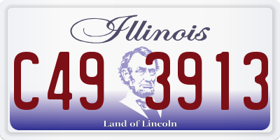 IL license plate C493913