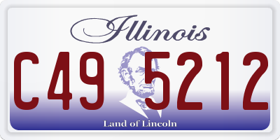 IL license plate C495212