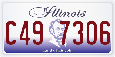 IL license plate C497306