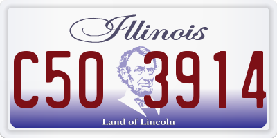 IL license plate C503914