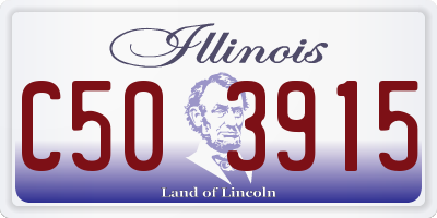 IL license plate C503915