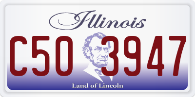 IL license plate C503947