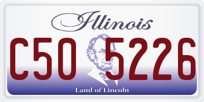 IL license plate C505226