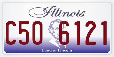 IL license plate C506121