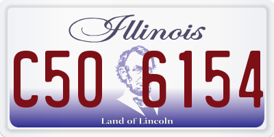 IL license plate C506154