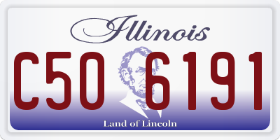 IL license plate C506191
