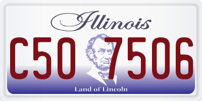 IL license plate C507506
