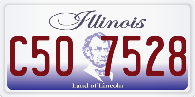 IL license plate C507528