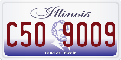 IL license plate C509009
