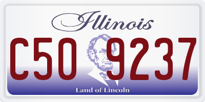 IL license plate C509237
