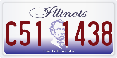IL license plate C511438