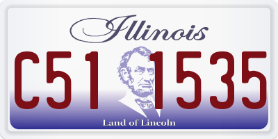 IL license plate C511535