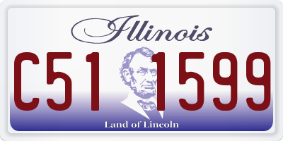 IL license plate C511599