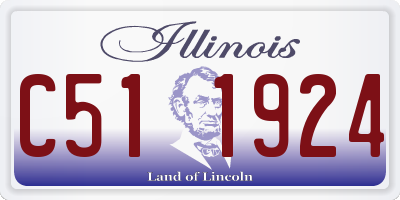 IL license plate C511924
