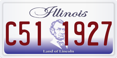 IL license plate C511927